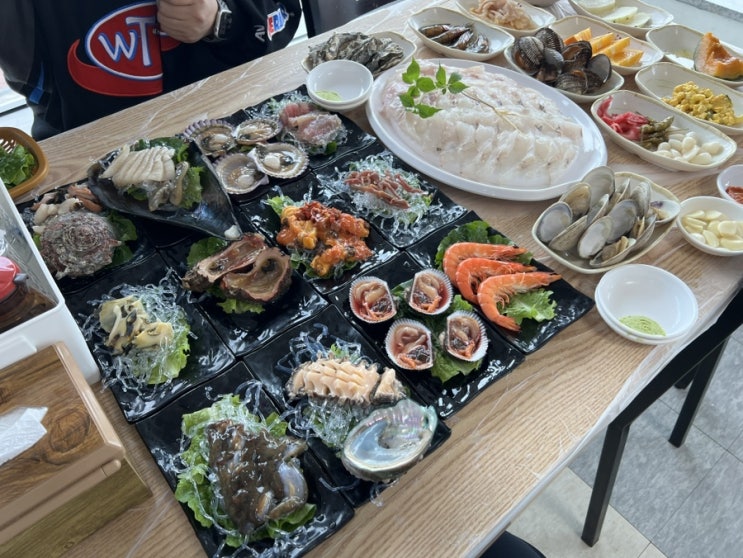  목포 회센터, 신선한 해산물이 한상가득 나오는 선희네횟집