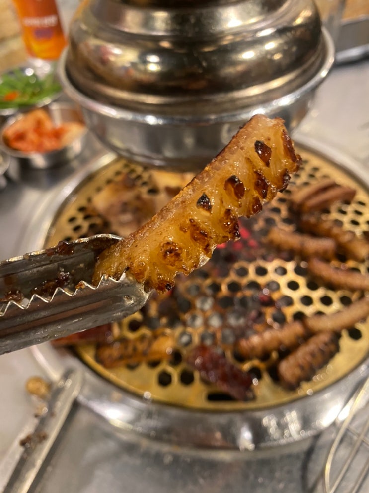  영등포맛집 팔팔 돼지껍데기 꼬들살과 최고 조합