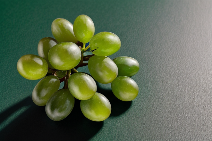 [Ai Greem] 사물_과일 075: Free Commercially Available images of Green Grape with a dark background