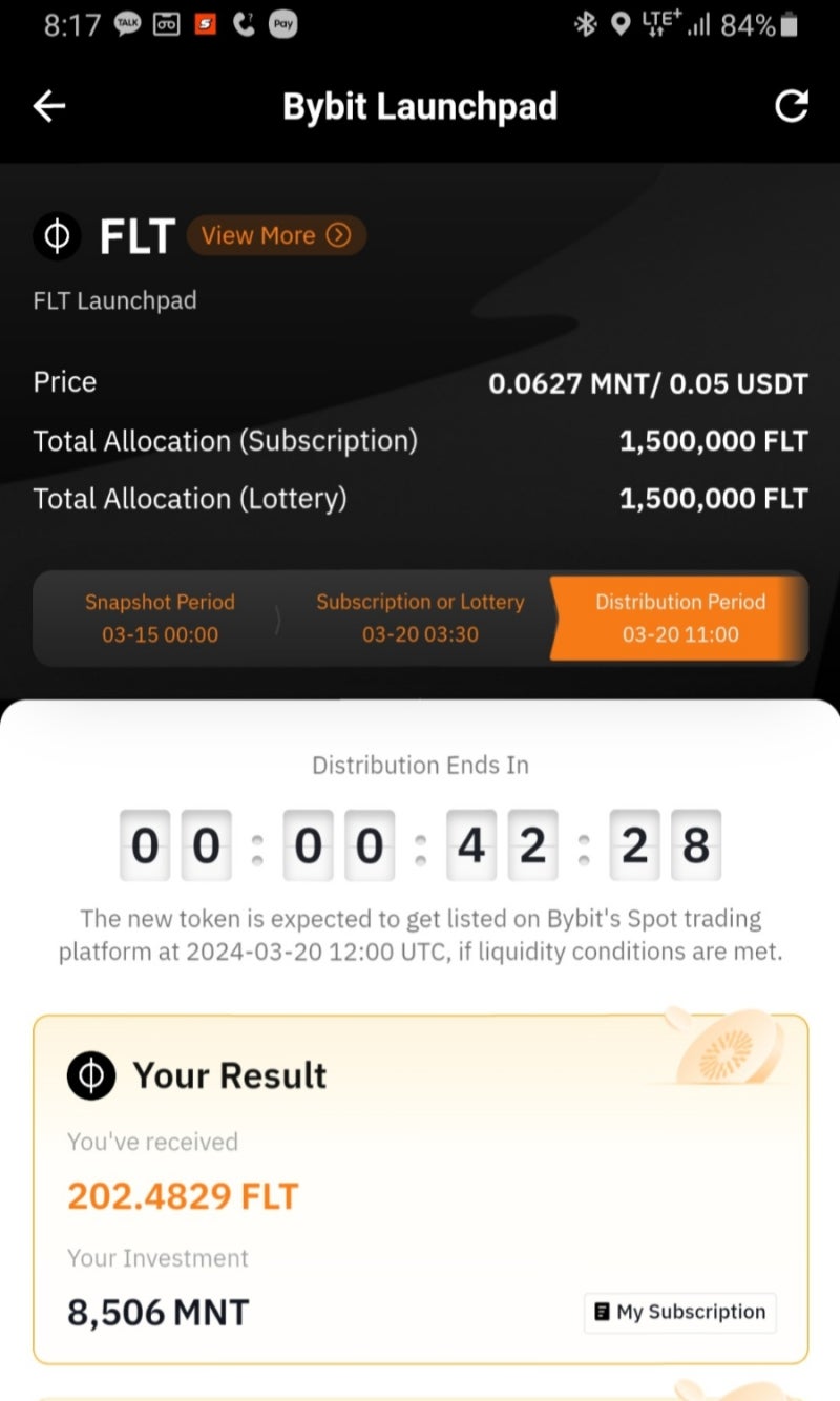 FLT코인 상장 매도 수익 후기 : 네이버 블로그