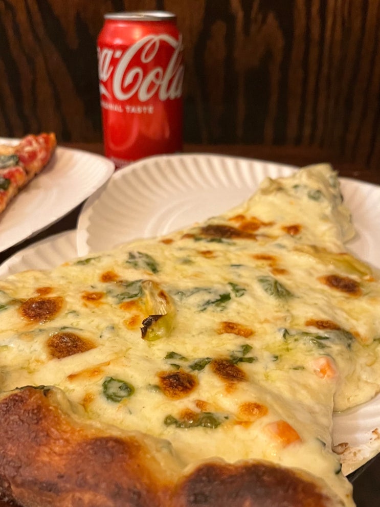 [부모님과 뉴욕 여행] 아티초크 피자 로컬 해장 타임스퀘어 브라이언트 파크 맛집 추천 Artichoke Basille's Pizza