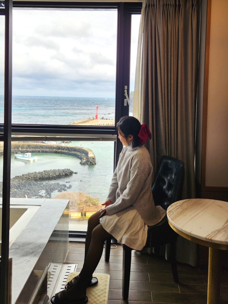  제주도 애월 가성비 호텔 다인오세아노 전객실 자쿠지 오션뷰 수영장