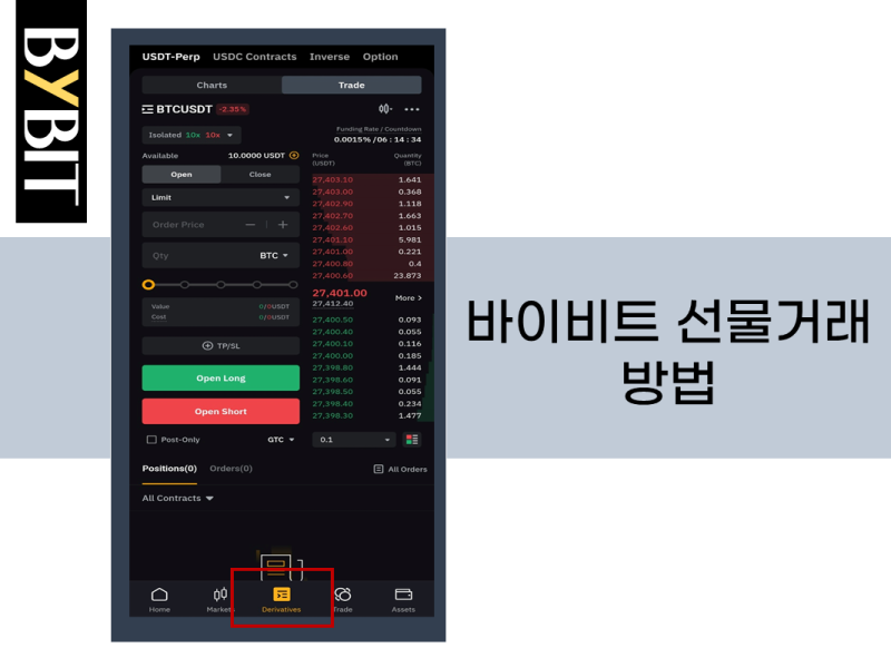 Bybit 선물 거래 코인 활용 투자 상품 거래 유용한 팁