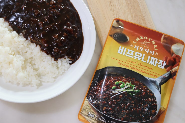  차오차이 짜장 간편한 중화요리소스