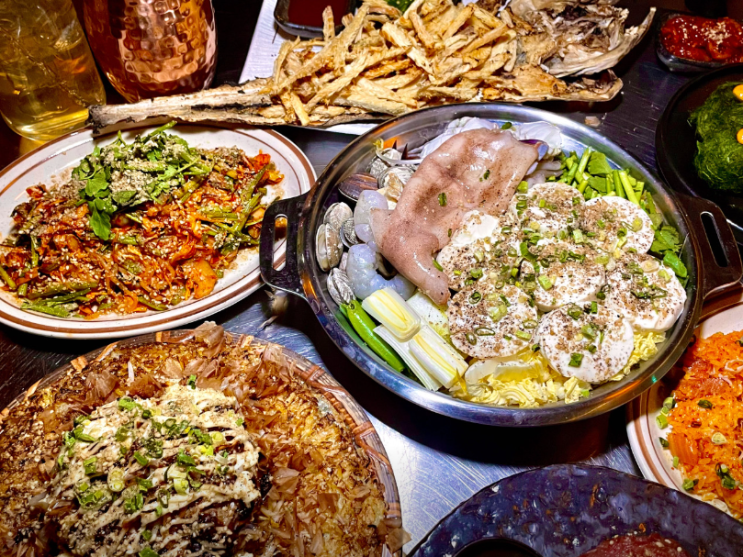 [압구정 로데오 맛집] 참숯돼지모듬한상! 한국 전통 요리주점 초심 압구정로데오점