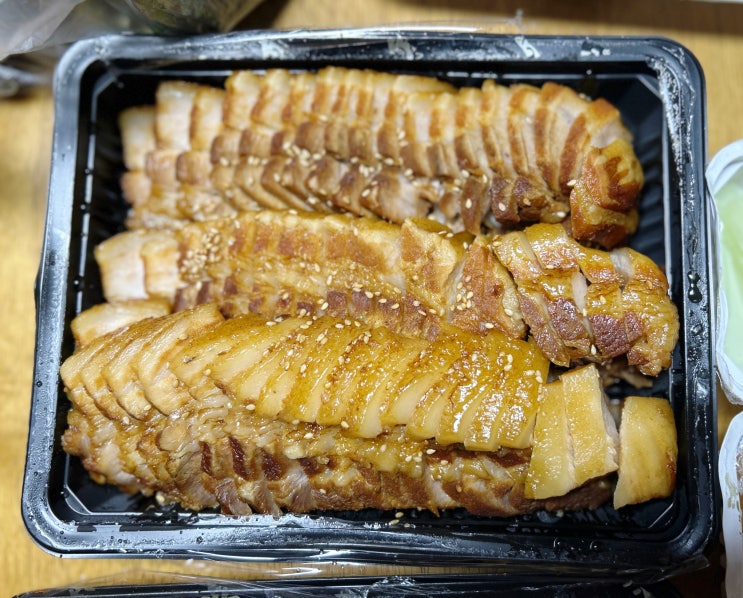  [울산 동구 전하동 배달 맛집] 족발의장인 족장 2탄 | 산삼보쌈 (大)