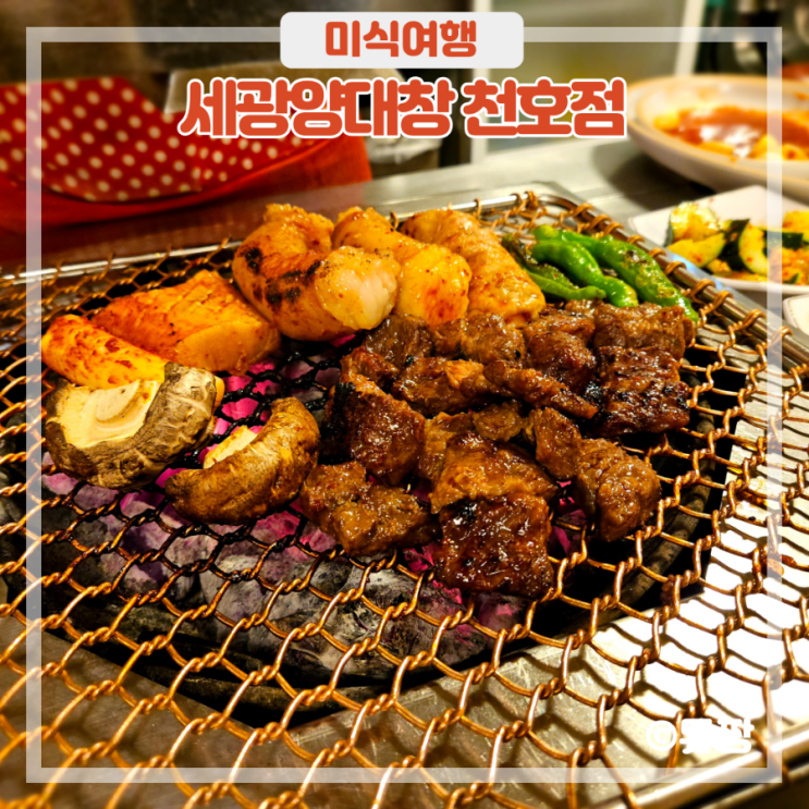  천호역 곱창 맛집 세광양대창 천호역 데이트 추천