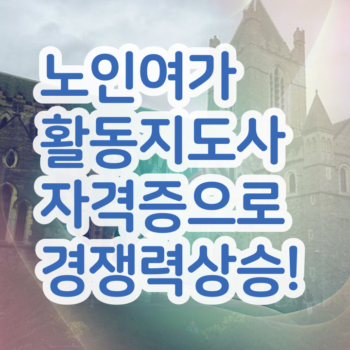  노인여가지도사  노인여가활동지도사  핵심 요점정리