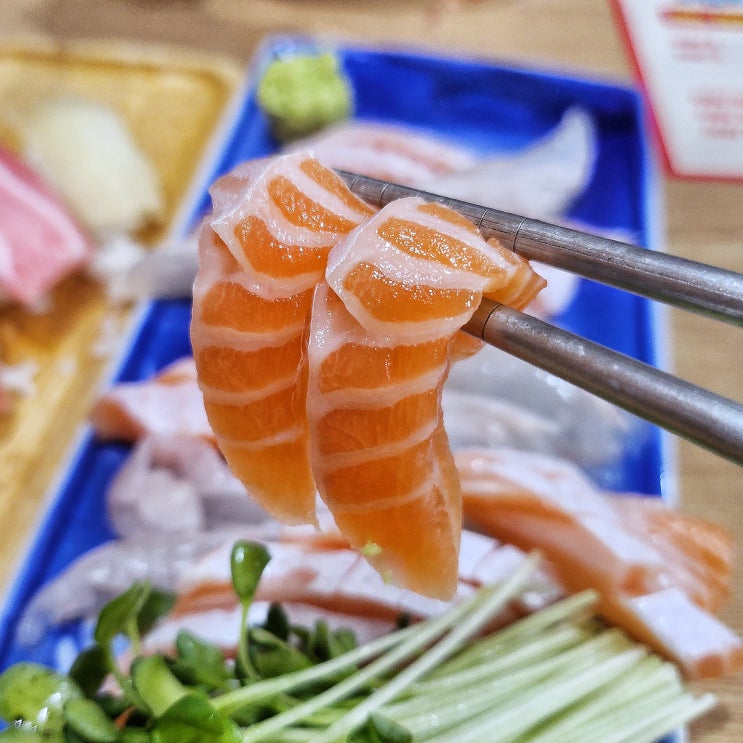  금천구 시흥동 맛집 은행골 초밥집 광어 연어회 룸 술집에서 간단하게
