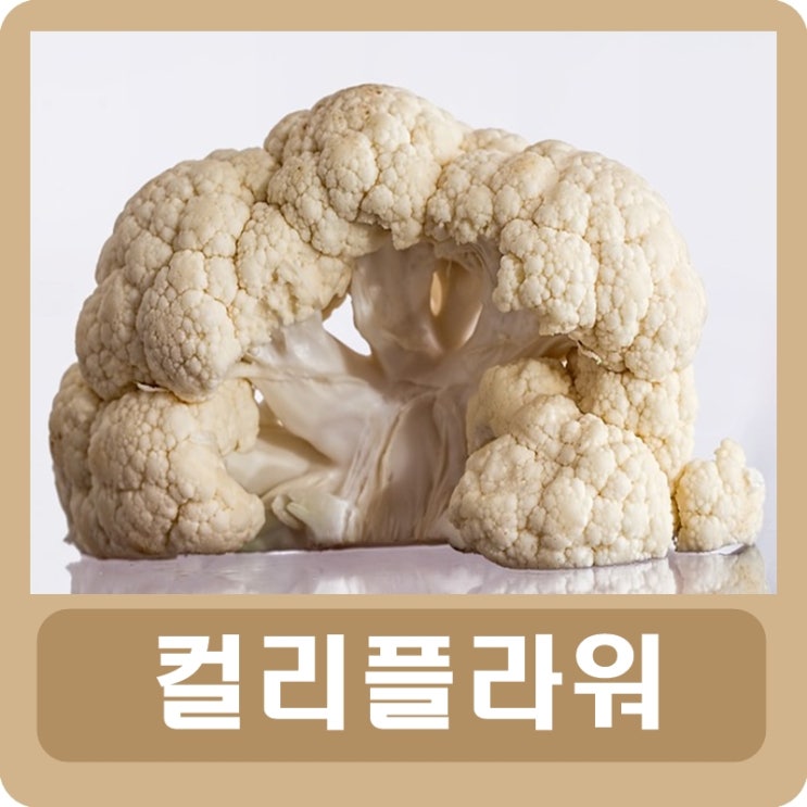  컬리플라워 효능 컬리플라워 라이스 칼로리 먹는 법