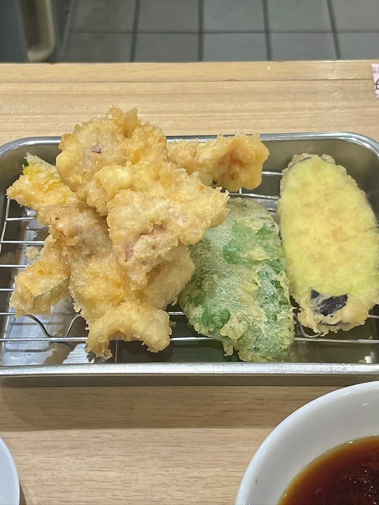  일본 후쿠오카 텐푸라 히라오 다이묘점 웨이팅 있는 튀김 맛집