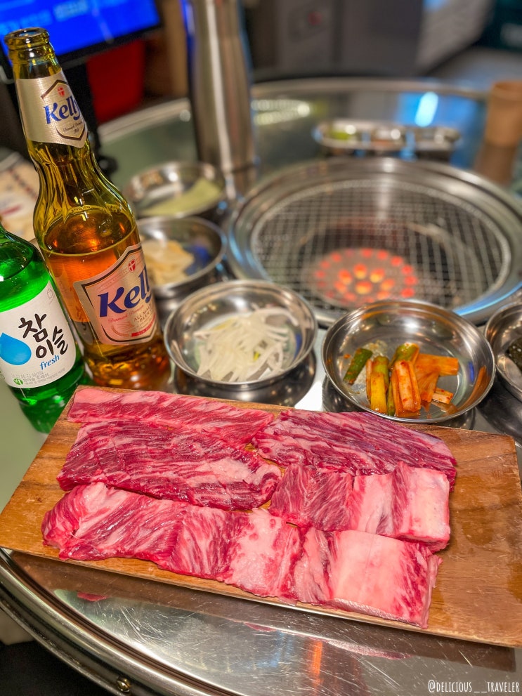  서초동 한우 맛집 발견 <한우 해운대연탄생갈비 서초역점>