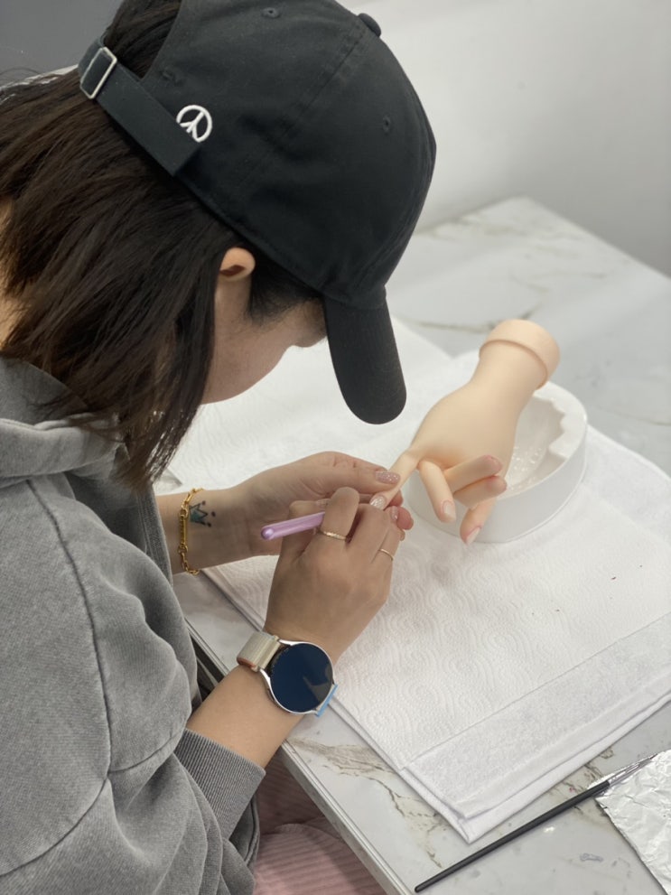  신도림네일아트학원 1개월만에 국가자격증 취득 후기