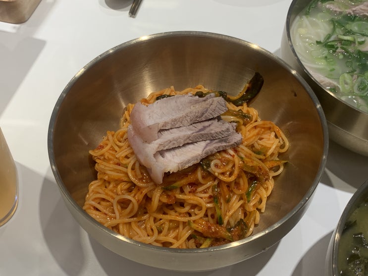  세종 나성동 맛집 백록국수에서 고기국수 보말국수 비빔국수 먹은 후기