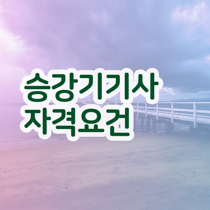  승강기기사 필기공부  승강기기사  핵심 정보 가득