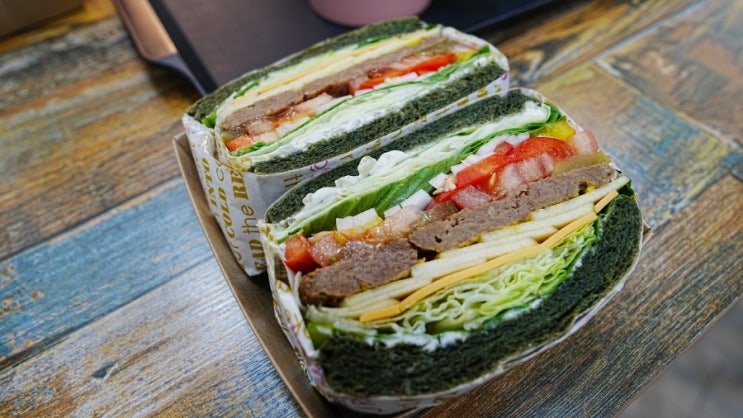  비건 쌀빵 샌드위치, 쌀빵 전문 진접 한스비건 베이커리 카페 자주 찾는 이유.