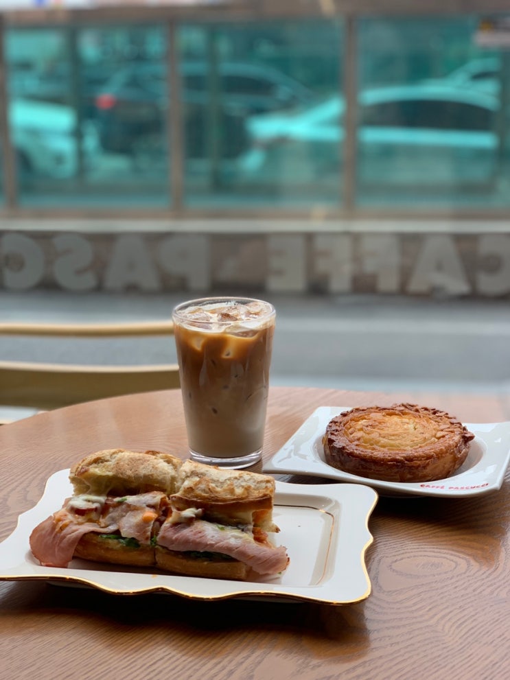 대전 봉명동 카페 파스쿠찌 유성온천역점 샌드위치는 물론 베이커리도 완벽해