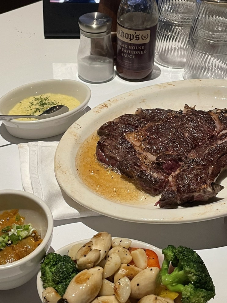  강남/삼성 놉스 NOP'S 삼성점 코엑스 스테이크 아웃백과 비교, 발렛 주차