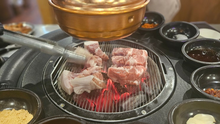 돼지 쫀득살이 맛있는 청라맛집 원조부안집 청라시티타워점