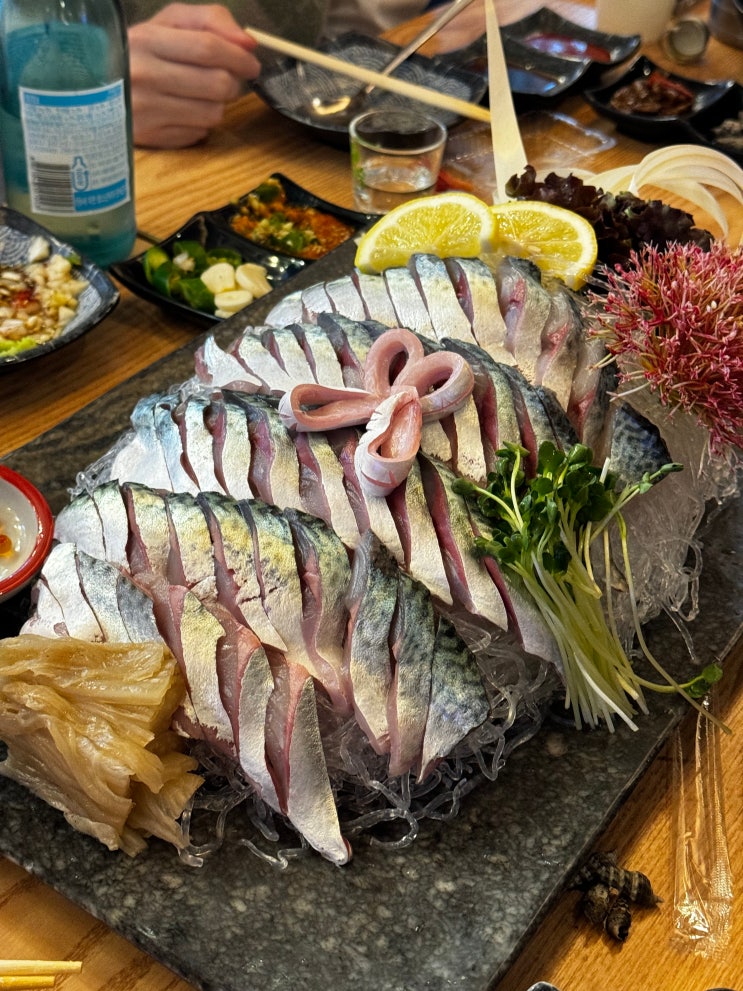  [삼성 맛집] 동어동락 - 싱싱한 활어 고등어회
