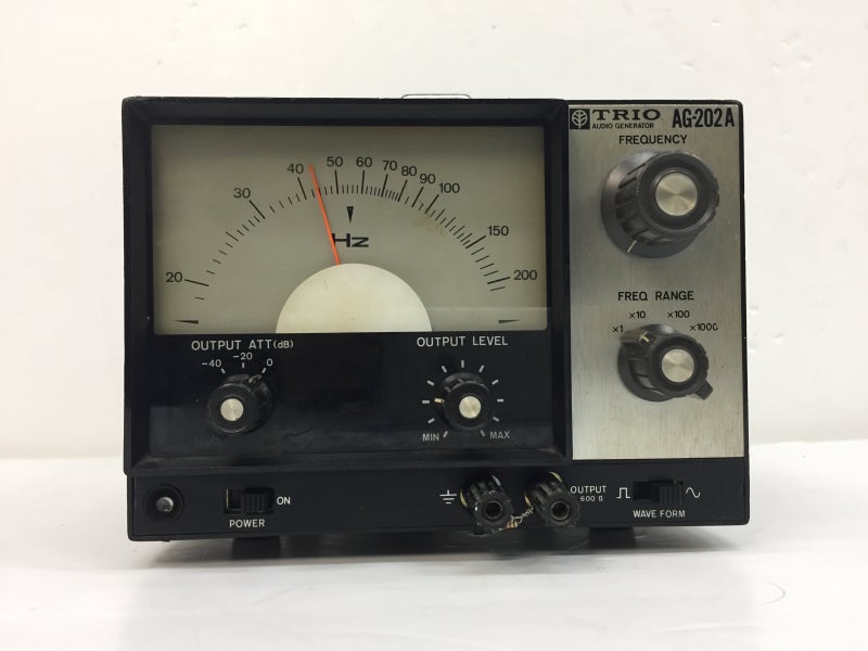 발진기) TRIO AG-202A Audio Generator, 20 Hz to 200 kHz 발진기
