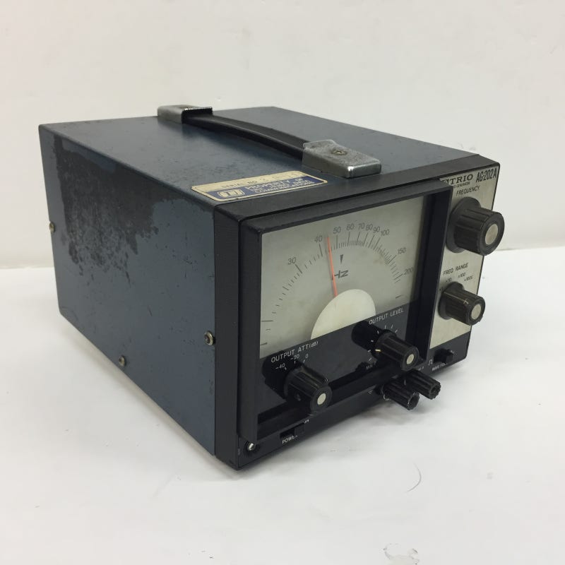 발진기) TRIO AG-202A Audio Generator, 20 Hz to 200 kHz 발진기
