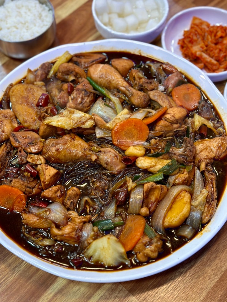  [경북 안동] 찜닭골목 푸짐한 찜닭 추천 맛집 행복안동찜닭