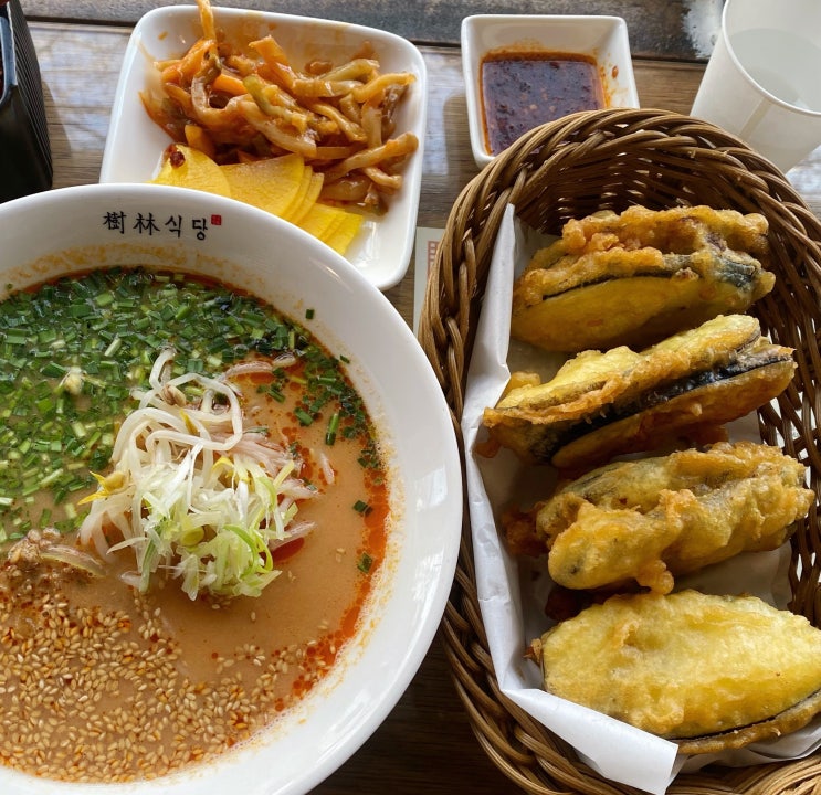  [부산 금정] 금강식물원 탄탄면, 가지만두 맛집 '수림식당 본점'