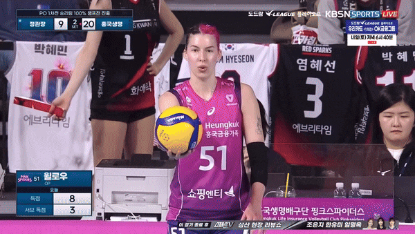 돌아간 <b>흥국생명</b>의 공격력에... 패배한 <b>정관장</b> 레드스파크스