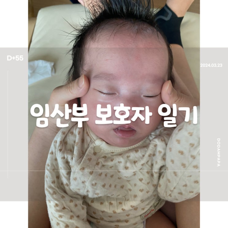 2024.03.23 임산부 보호자 일기 D+55일 2024.03.23 임산부 보호자 일기 D+55일