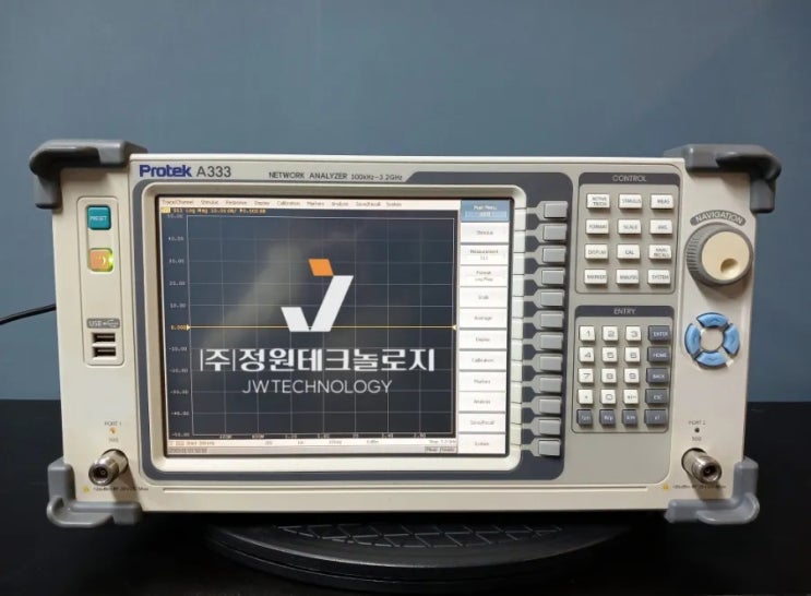  A333(2채널,3.2Ghz) 벡터 네트워크분석기9  Vector Network Analyzer Protek 렌탈 및 판매