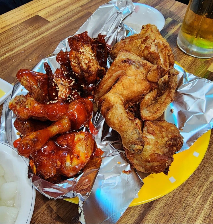  보드람치킨 잠실신천점 - 클래식하고 근본있는 잠실의 치킨맛집