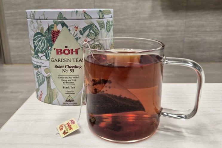  말레이시아 고급 기념품 BOH Garden Tea 보 가든 티 밀크티 만드는 방법