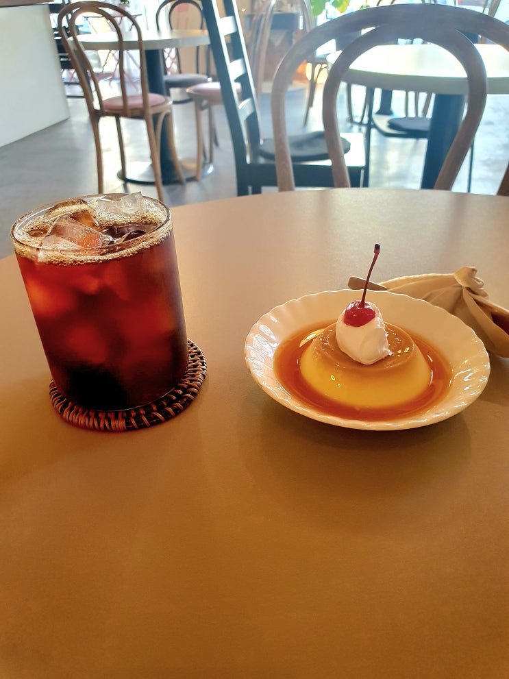  푸딩이 맛있는 태릉입구역 근처 카페 따미커피(ddami coffee)