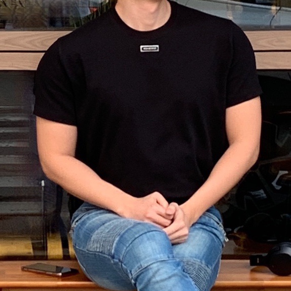 남자 머슬핏 반팔 보스트핏 데일리 아이언엠블럼 티셔츠 S406 리뷰