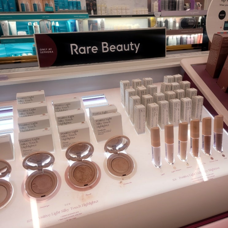 세포라 시장조사 (Beverly Center) 2편 l 셀레나 고메즈Rare Beauty 블러셔 / 세포라 하이라이터 / 스킨케어 추천