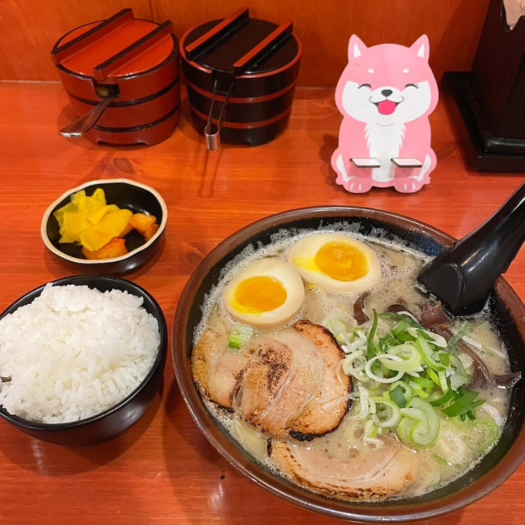  [신논현 맛집] 멘야시노기 | 푸딘코 돈코츠라멘, 츠케멘, 아부라소바 맛집