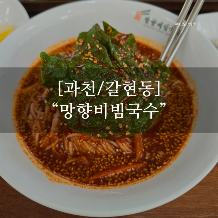  과천 맛집 / 과천 비빔국수 맛집 / 과천 잔치국수 / 가족이랑 같이갈 곳| 망향비빔국수