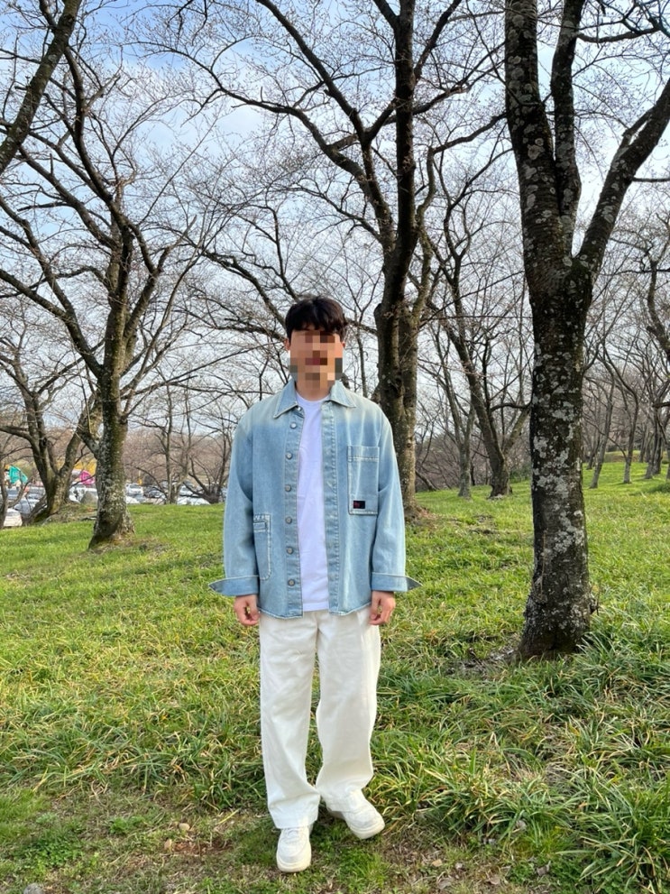 솔리드옴므 청자켓 사이즈&코디 리뷰 ️