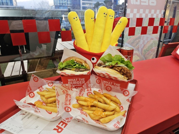  [센텀시티 맛집 왓더버거] 수제햄버거 불향이 좌르륵 배달도 가능