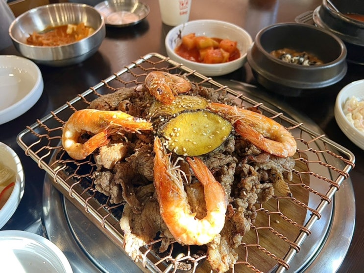  평택맛집 숯불 향 가득 강경불고기 평택모임 장소로 제격