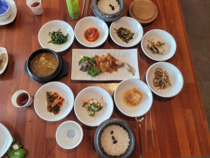 강원도 원주 오크밸리 뮤지엄산 맛집, 황금들밥
