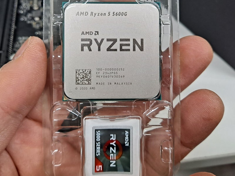 CPU AMD RYZEN 5 5600G 프로세서를 알아보자