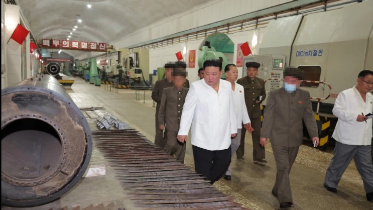 북한미사일 생산공장 북한군수공장 위성사진