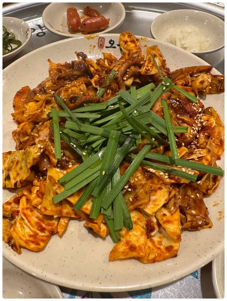  강남역 지하철 4번 출구 근처 직장인 점심특선 맛집 오봉집 강남역점, 점심특선(직화낙지볶음)먹고 없던 입맛도 살아난 그맛