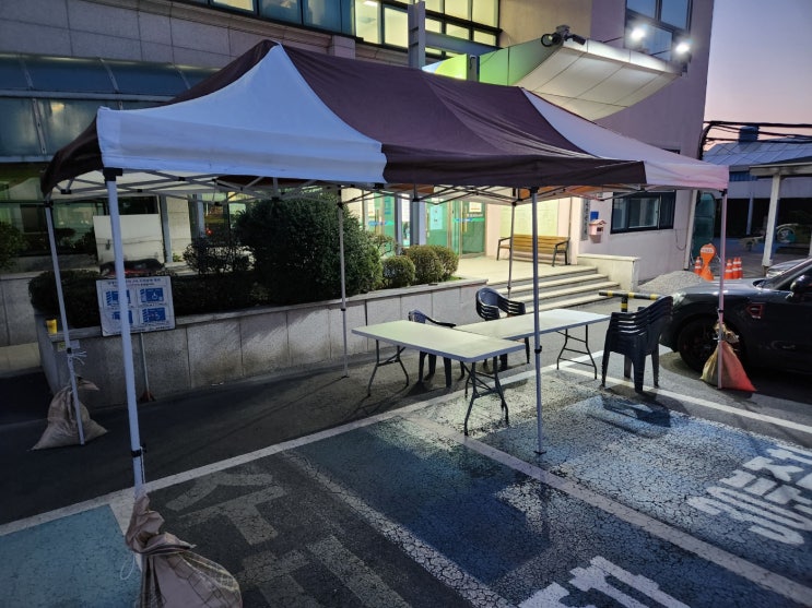  제주도 전라도 경상도 천막 테이블 의자 대여 아웃도어 본부