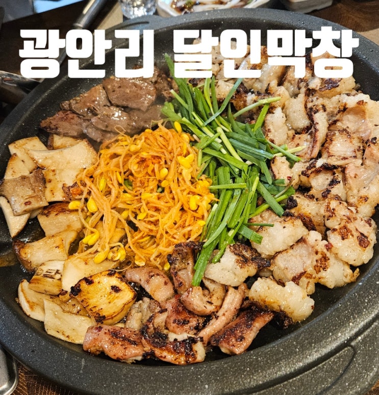  [부산 광안리 막창] 소막창, 대창,염통 모듬구이가 역대급 맛있는 '달인막창'