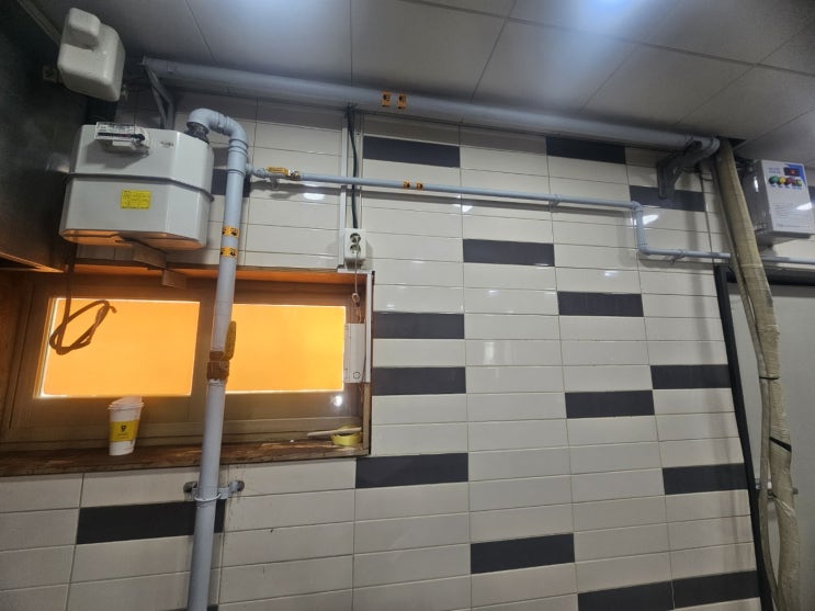  고양시 일산동구 식사동 화덕피자,파스타 맛집 2호점 도시가스 배관 철거와 변경작업 / 도시가스 16등급 작업