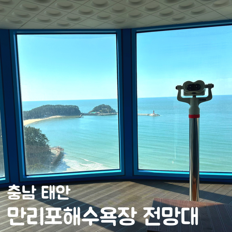  3월 충남 태안 실내 가볼만한곳 만리포해수욕장전망대