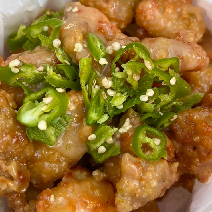  가평 블루리본 맛집 유일닭강정 @청양마요, 닭껍질튀김 / 할인꿀팁